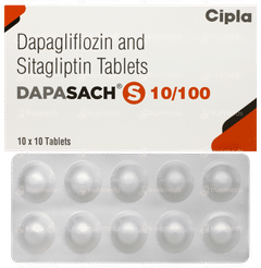 Dapasach S 10/100 Tablet 10 Dapasach S 10/100 Tablet 10