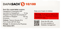Dapasach S 10/100 Tablet 10 Dapasach S 10/100 Tablet 10