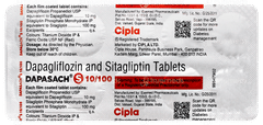 Dapasach S 10/100 Tablet 10 Dapasach S 10/100 Tablet 10