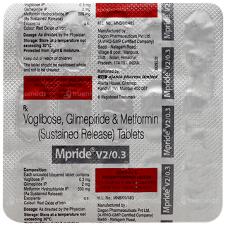 Mpride V2/0.3 Tablet 15