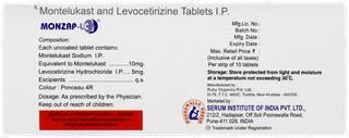 Monzap Lc Tablet 10