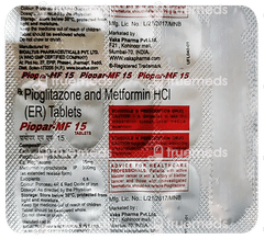 Piopar Mf 15 Tablet 15 Piopar Mf 15 Tablet 15