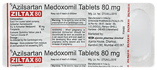 Ziltax 80 Mg Tablet 10