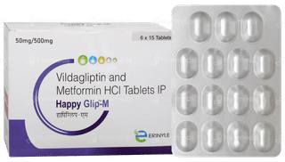 Happy Glip M Tablet 15