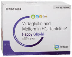 Happy Glip M Tablet 15