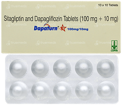 Dapaturn S 100mg/10mg Tablet 10
