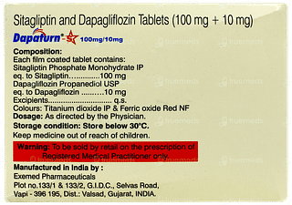 Dapaturn S 100mg/10mg Tablet 10