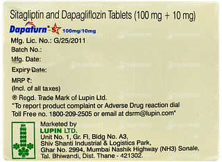 Dapaturn S 100mg/10mg Tablet 10