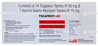 Ticatroy As Combikit Tablets 21