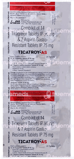 Ticatroy As Combikit Tablet 21