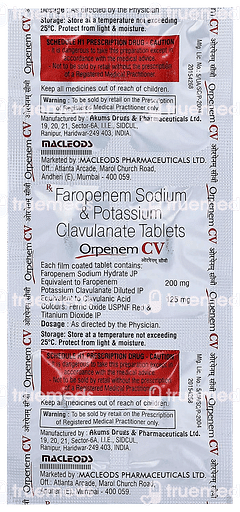 Orpenem Cv Tablet 6