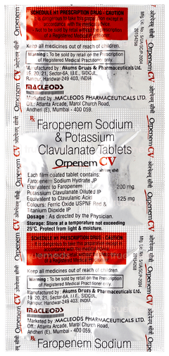 Orpenem Cv Tablet 6