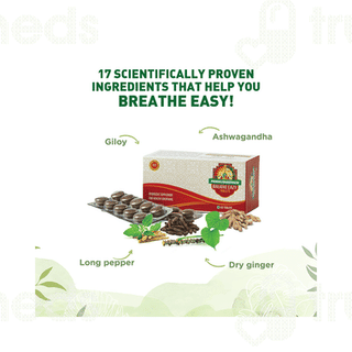 Pankajakasthuri Breathe Eazy Tablet 60