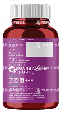 Carbamide Forte Biotin 10000mcg Tablet 60