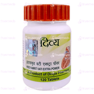 Patanjali Divya Hridyamrit Vati Extra Power Tablet 120