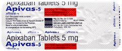 Apivas 5 Tablet 10 Apivas 5 Tablet 10