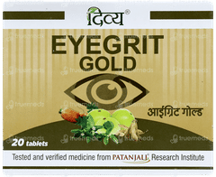 Patanjali Divya Eyegrit Gold Tablet 20