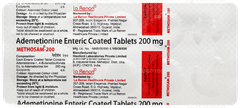 Methosam 200 Tablet 10 Methosam 200 Tablet 10
