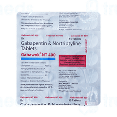 Gabawok Nt Tablet 15