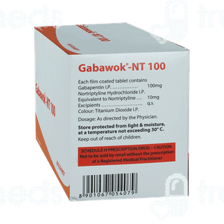 Gabawok Nt 100 MG Tablet 15