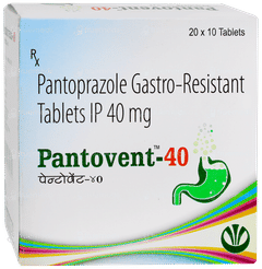 Pantovent 40 Tablet 10 Pantovent 40 Tablet 10