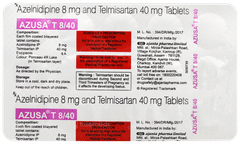Azusa T 8/40 Tablet 15 Azusa T 8/40 Tablet 15