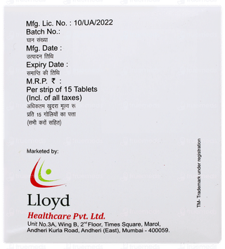 Vildaray D 10 Tablet 15