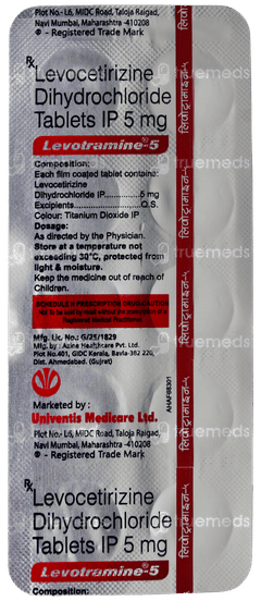 Levotramine 5 Tablet 10 Levotramine 5 Tablet 10