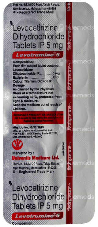 Levotramine 5 Tablet 10