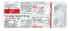 Mcrotel 20 Tablet 10 Mcrotel 20 Tablet 10