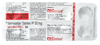 Mcrotel 20 Tablet 10