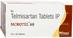 Mcrotel 40 Tablet 10 Mcrotel 40 Tablet 10