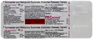 Mcrotel M 25mg Tablet 10