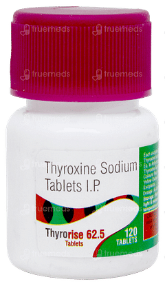 Thyrorise 62.5 Tablet 120