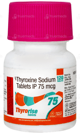 Thyrorise 75 Tablet 120