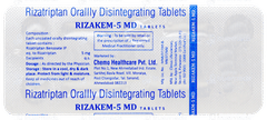 Rizakem 5 Md Tablet 4 Rizakem 5 Md Tablet 4
