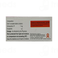Glimecaid 1 MG Tablet 10