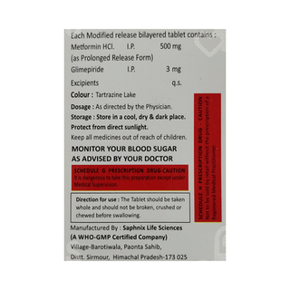 Glimecaid M 3 MG Tablet 10