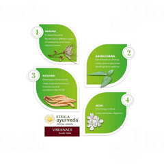 Kerala Ayurveda Varanadi Kwath Tablet 100