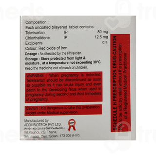 Telmecaid Ch 80 MG Tablet 10