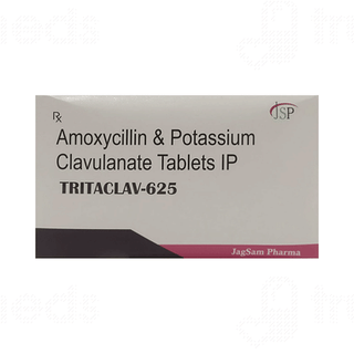 Tritaclav 625 MG Tablet 6