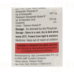Tritaclav 625 MG Tablet 6