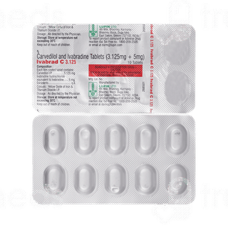 Ivabrad C 3.125 Tablet 10