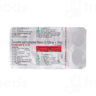 Ivabrad C 3.125 Tablet 10