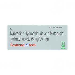 Ivabrad M 5/25 Tablet 10