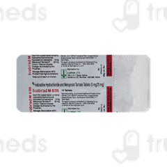 Ivabrad M 5/25 Tablet 10
