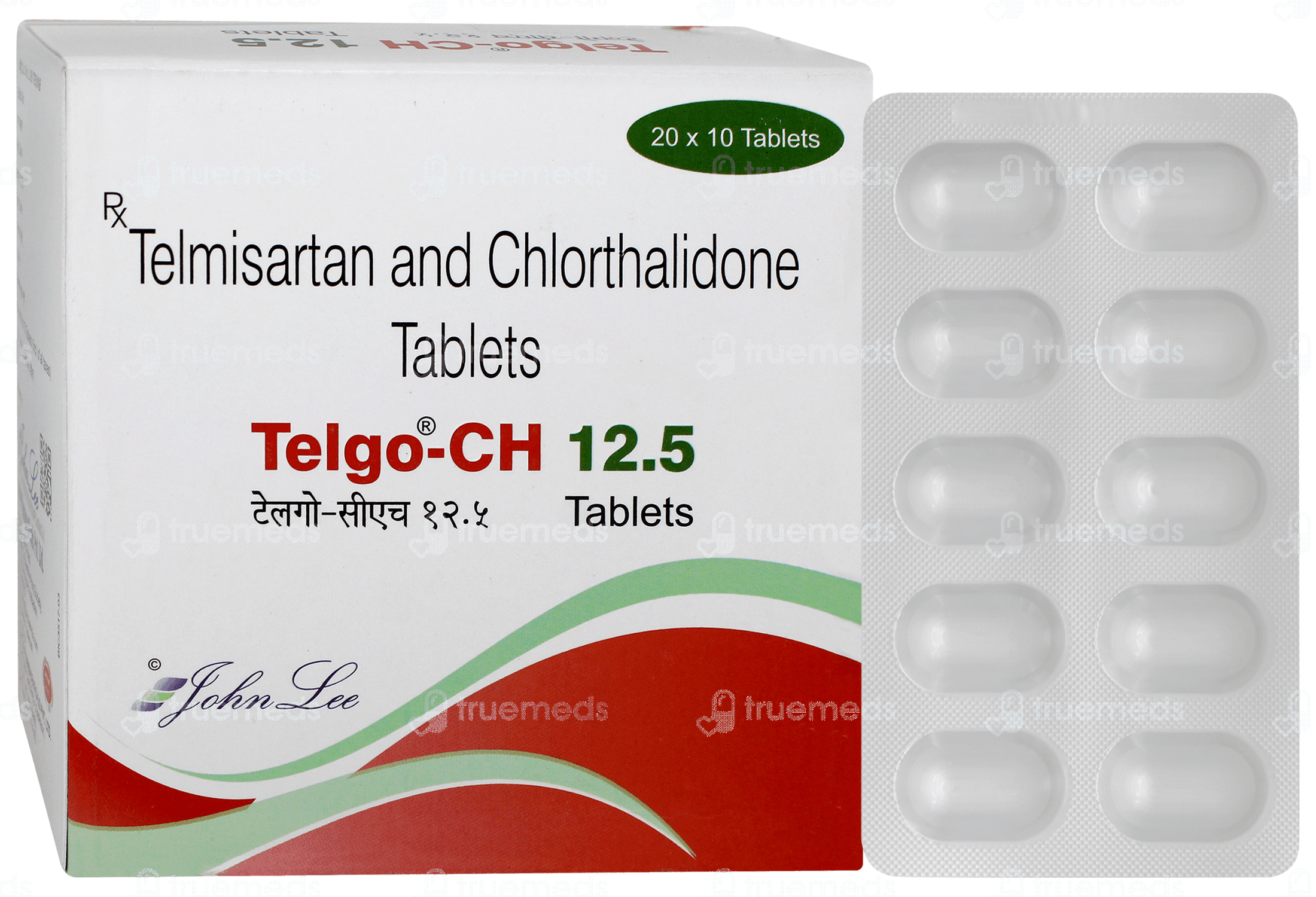 Telgo Ch 12.5 Tablet 10: Uses, Side Effects, Price & Substitutes