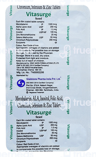 Vitasurge Tablet 10