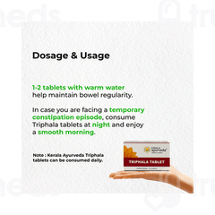 Kerala Ayurveda Triphala 10 Pack Of 10 Tablets
