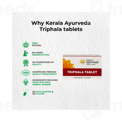 Kerala Ayurveda Triphala 10 Pack Of 10 Tablets